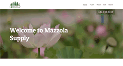 Desktop Screenshot of mazzolasupply.com