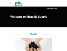 Tablet Screenshot of mazzolasupply.com